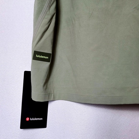 NEW Lululemon Water-Repellent Hiking Short Sleeve Snap Up Shirt LM3DX6S Men's XL - Picture 7 of 8